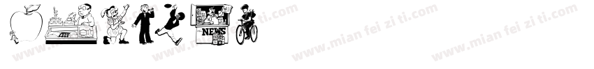 NewYork 纽约字体转换